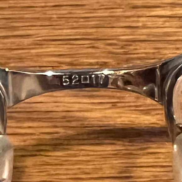 Michael Kors Eyeglasses Frame Half Rim Titanium MK717AF 52-17-140 Display Model main image 9